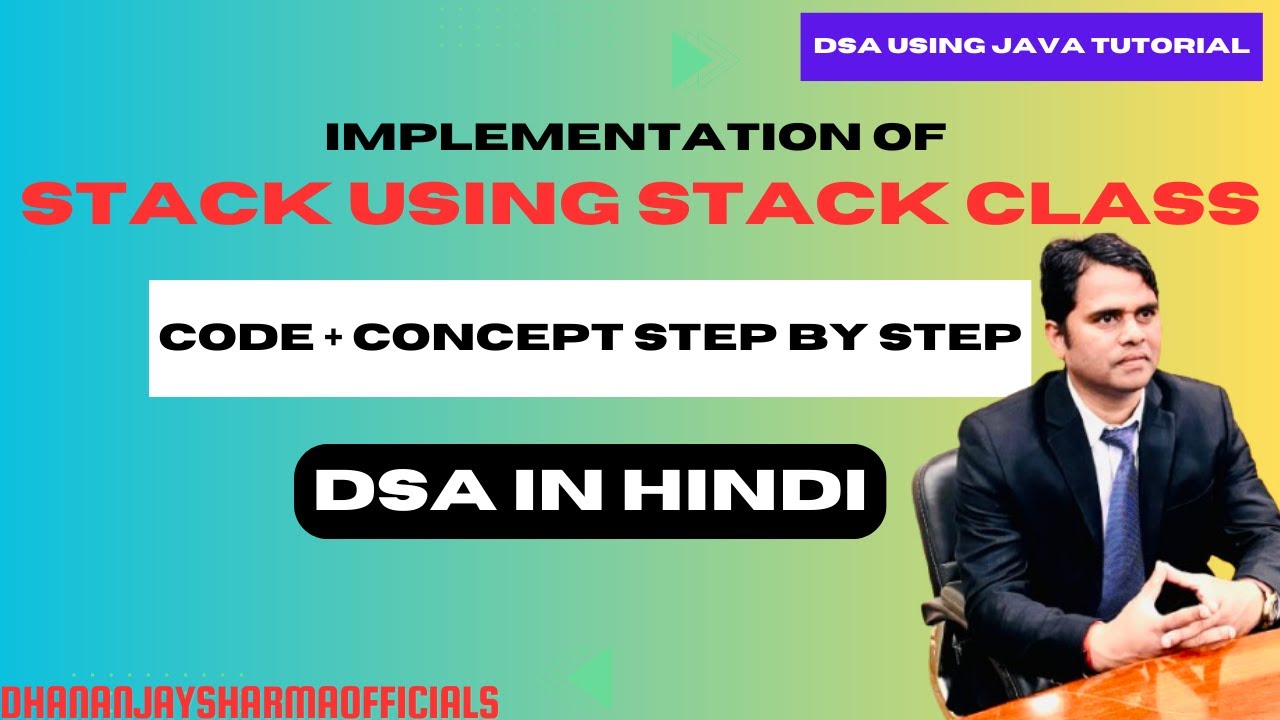 Implementation of Stack using Stack Class (Java Collection Interface ...