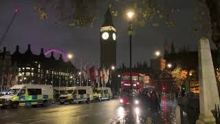 Disco in Parliament Square... #shorts @FrontSideBus