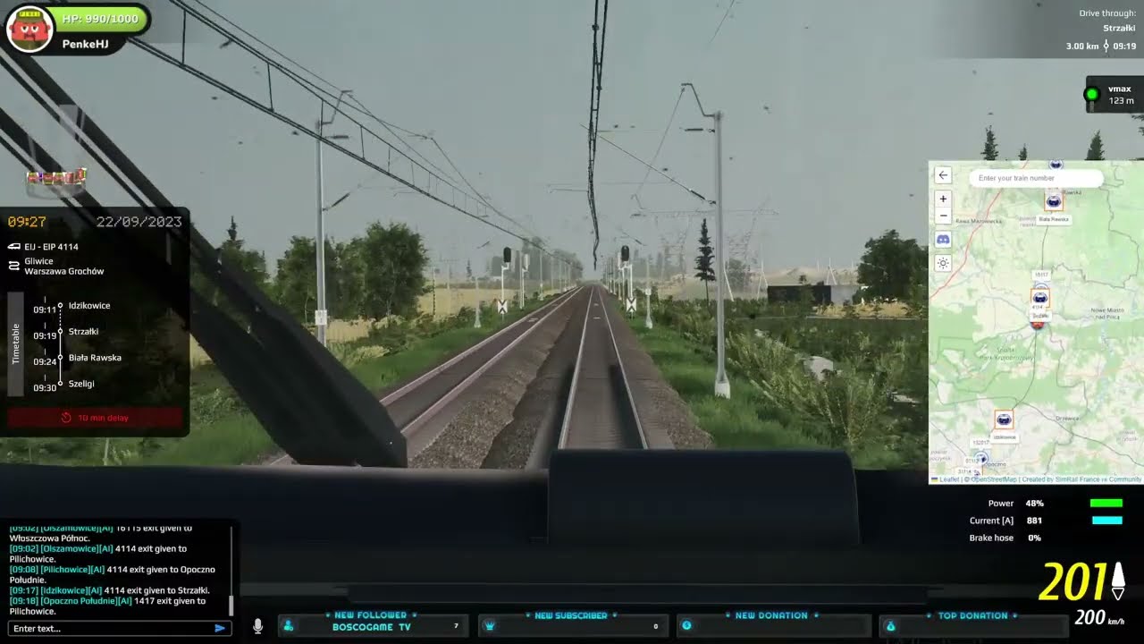 Relaxing Sunny Morning Drive LIVE  - Simrail Multiplayer Gameplay