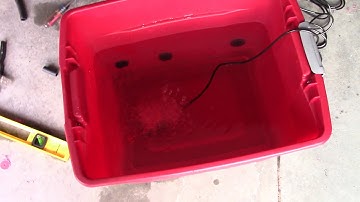 DIY RDWC 2x4 tent build and leak test 3 bucket 4 inch pots with clay