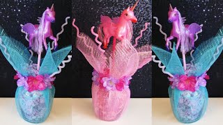 Decoracion De Unicornios Centro De Mesa De Unicornio O Pegaso