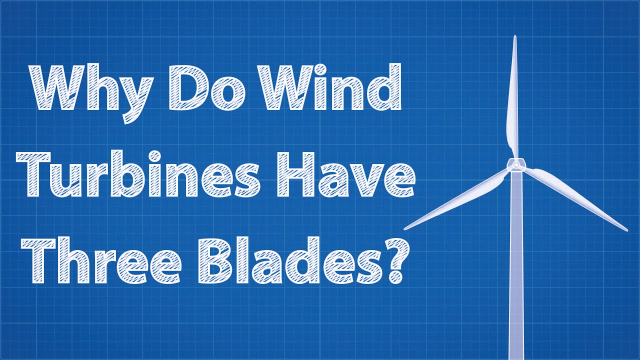 Why do (most) Wind Turbines have 3 blades