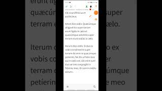 i193 - Mateo 18, 15-20 - Evangelio Del Día en Latín, Español y Griego
