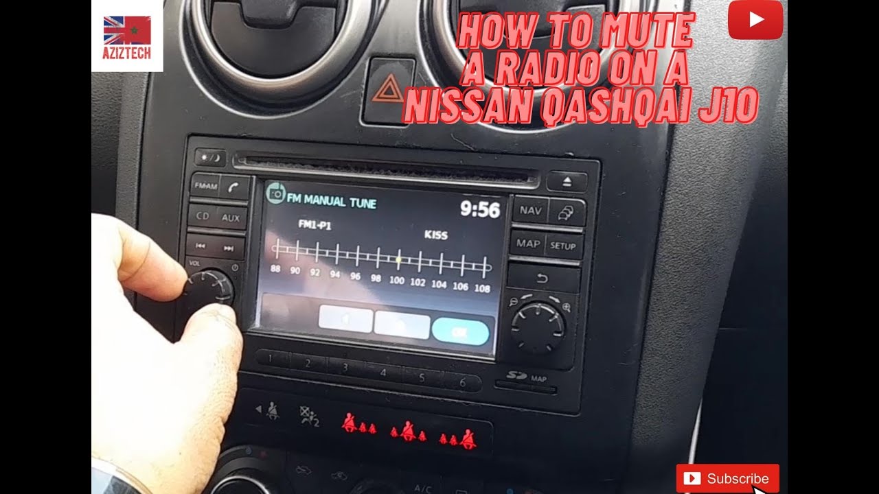 How To Turn Off A Radio System On A Nissan Qashqai J10 HD YouTube