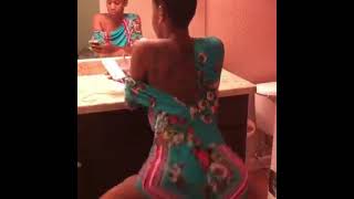 black ass shaking
