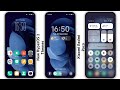 3 New HyperOS 2 control centre Themes for Xiaomi,Redmi,Poco | 3 Best HyperOS 2 Themes