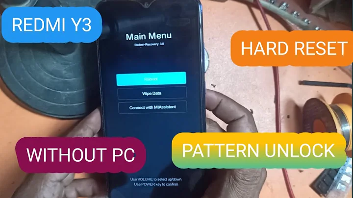 Redmi Y3 (M1810F6I) Hard Reset or Pattern Unlock Easy Trick With Keys