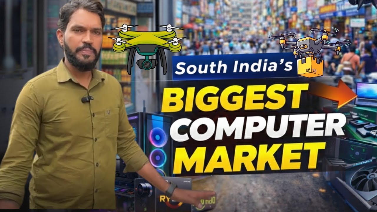 “South India's Cheapest Tech Market? 😱 SP Road Reality Check”