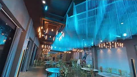 Lắp Đặt Hệ Thống Đèn Sân Khấu Cho Chuỗi Nhà Hàng Tiệc Cưới Trống Đồng | SKV Lighting