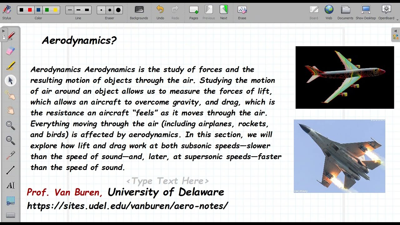 Lecture 19 (2023): Aerodynamics- What Is Aerodynamics?