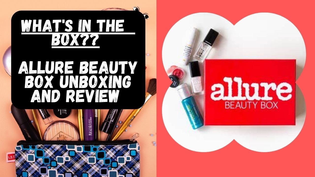 ALLURE April 2022 Unboxing