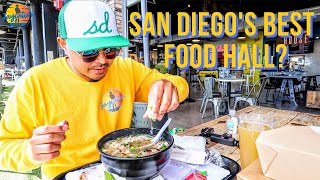 San Diego's BEST Food Hall? - Trying NEW Food Spots in CARLSBAD