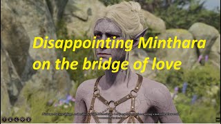 Disappointing Minthara on the bridge of love - BG3