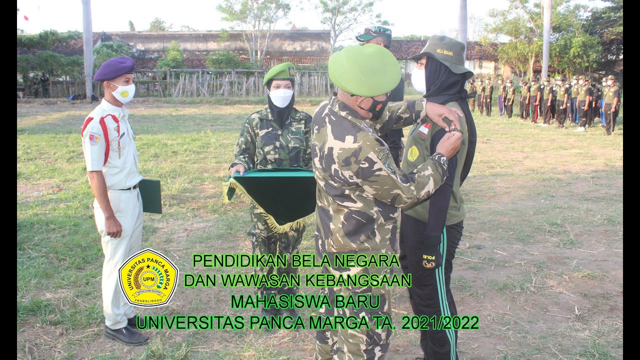 Kegiatan Bela Negara Mahasiswa Baru 2021/2022