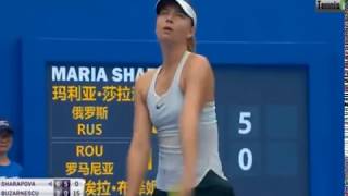 Maria Sharapova VS Buzarnescu H2H - Sharapova wins Buzarnescu  6:3 6:0