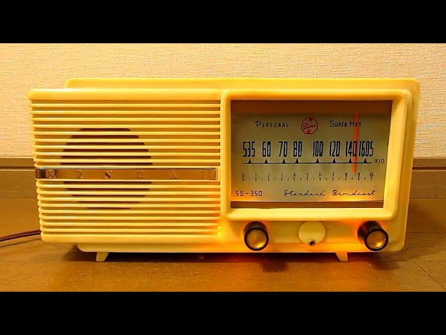 真空管ラジオ リンカーン（協和電機） 5S-350 「Nancy Boyd A Lover's