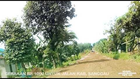 Jalan Internasional Indonesia Malaysia Brunei, Sanggau Rusak Parah