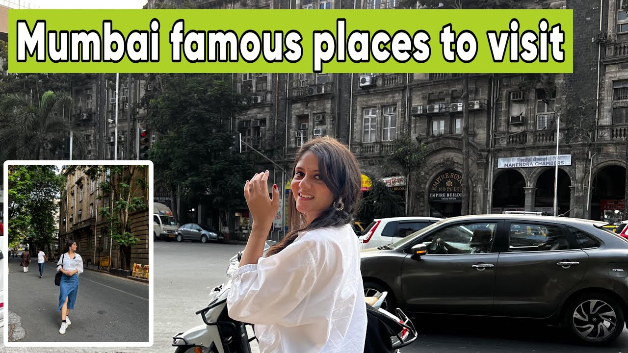 Mumbai famous places CST Marine drive kitab khana mydailyvlog 