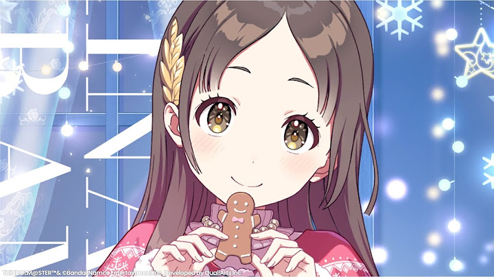 [学マス] 『White Night! White Wish!』 倉本 千奈ver