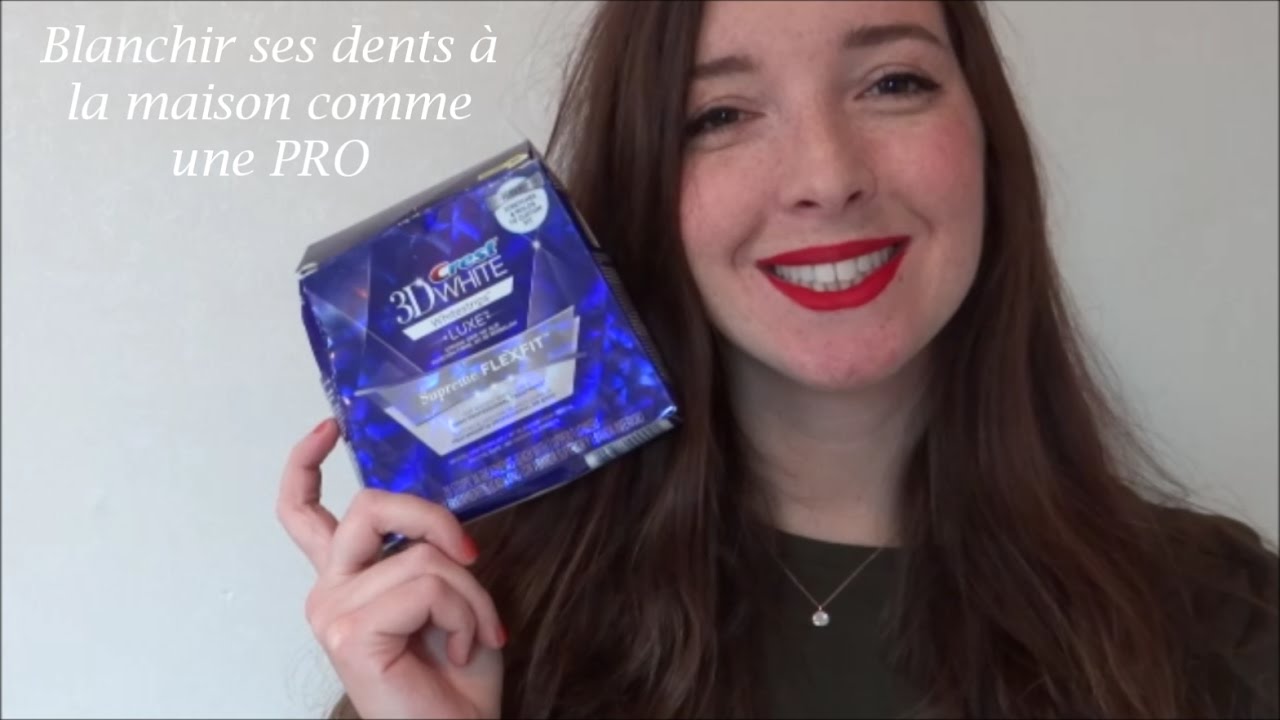 blanchir ses dents à la maison comme une pro - YouTube