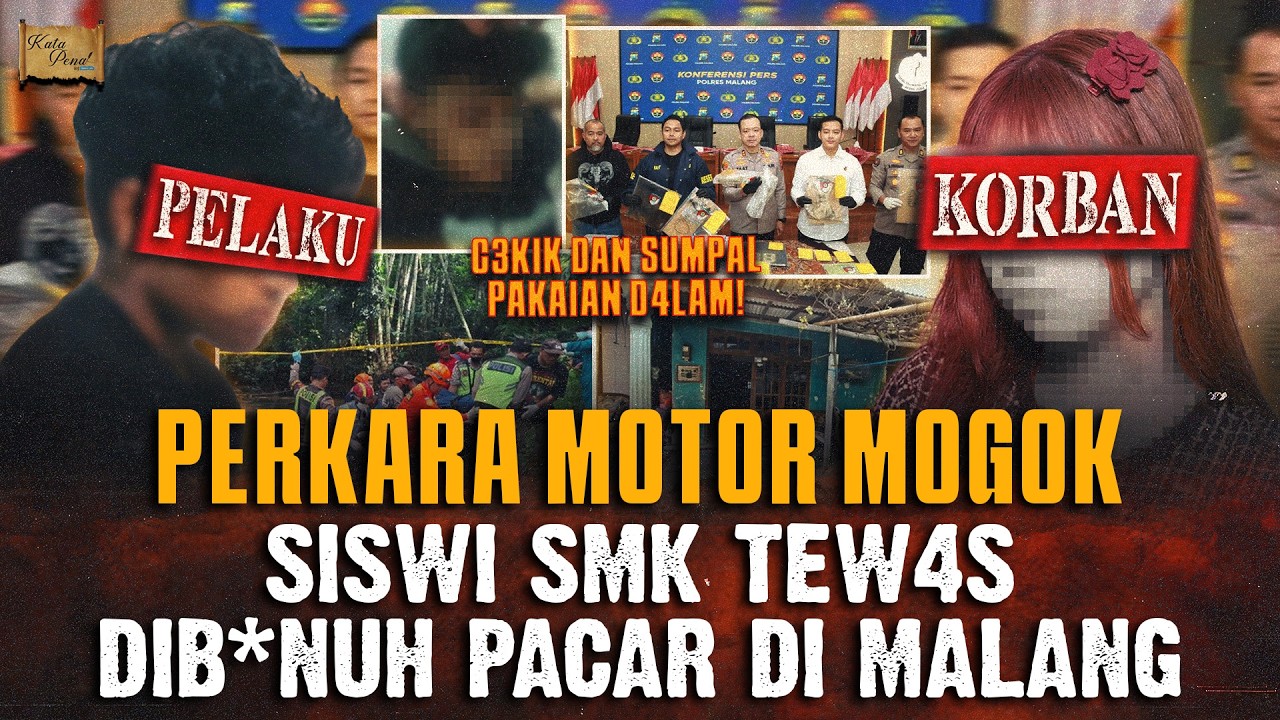 SISWI SMK MALANG TEW4S DIB*NUH PACAR DI SUNGAI !