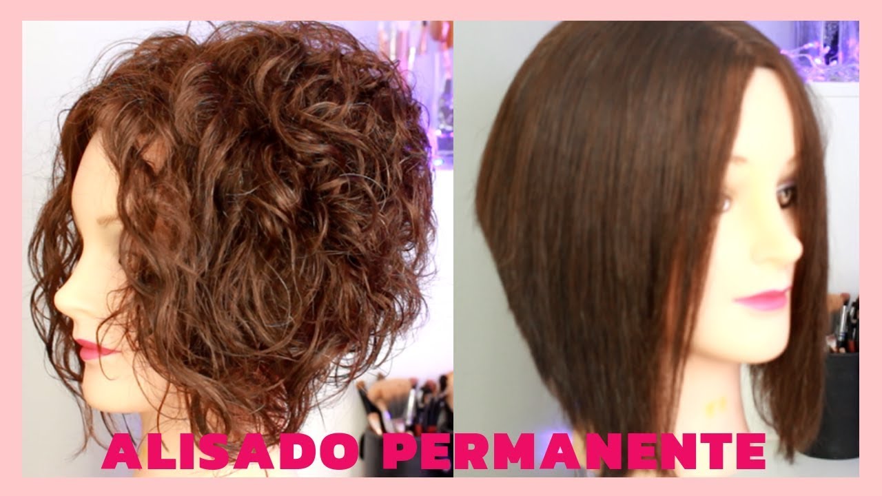 HACER UN ALISADO PERMANENTE sandranewlook - YouTube