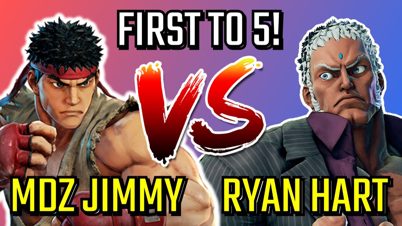 MDZ jimmY (Ryu) VS Ryan Hart (Urien) [First to 5 Set]