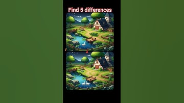 Find 5 differences #findthedifference #puzzle #shortsfeed #shorts #puzzle