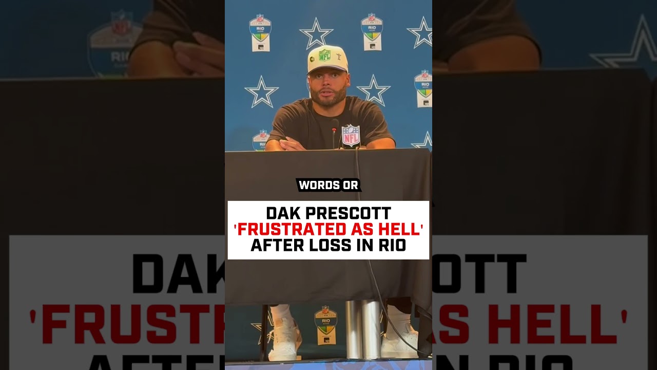 Dak Prescott 'FRUSTRATED' & 'EMBARRASSED' After Cowboys Lose To Ravens
