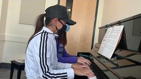 Pianoforte 1: White Cloud [duet] (Antoinette)