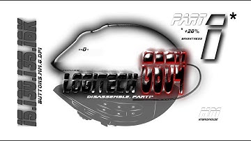 Logitech G604  | 16K dpi & Lightspeed | Disassemble/Teardown | Part 1* br |