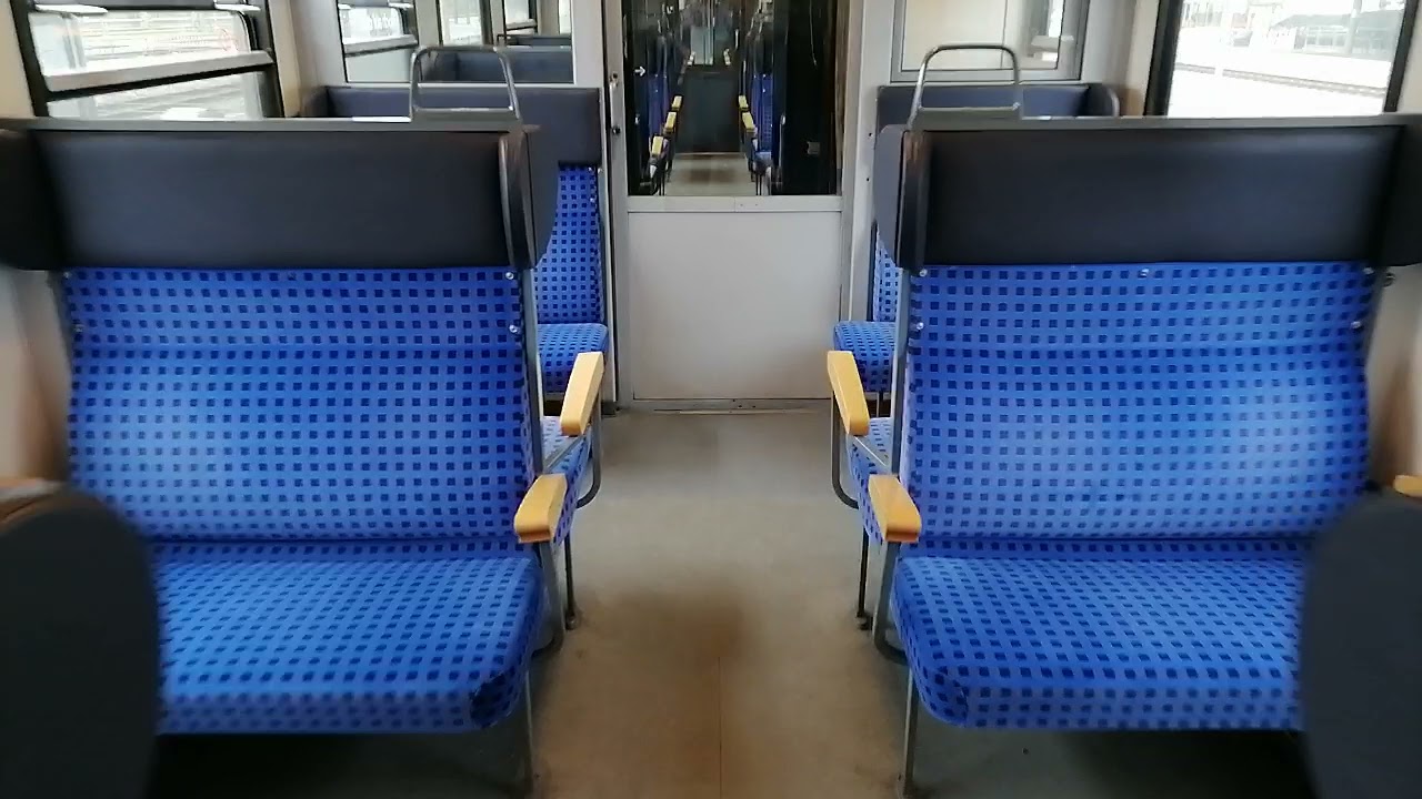 Durchgang des n-Wagen Ersatzzuges auf dem RE12 Heilbronn - Tübingen