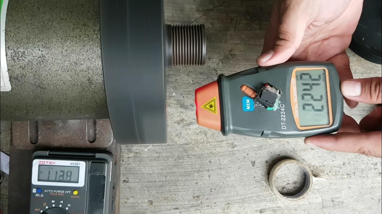 Running Test Dc Motor Treadmill 230Vdc 3hp 4800rpm YouTube