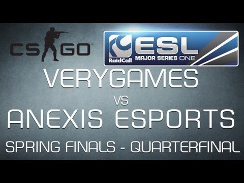 Anexis eSports vs VeryGames - Spring Finals Quarterfinal - RaidCall EMS One - CS:GO HD