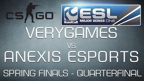 Anexis eSports vs VeryGames - Spring Finals Quarterfinal - RaidCall EMS One - CS:GO HD
