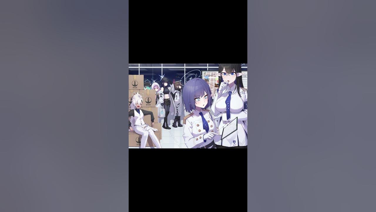 when kivotos with a peaceful day part 2 #hanasq #bluearchiveedit #bluearchiveglobal #manga #anime