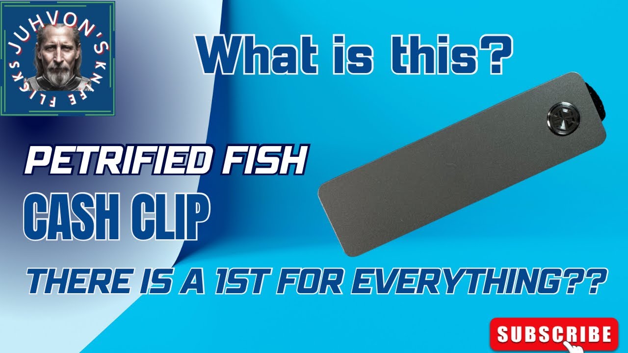 Is it a money clip, a knife? For me…..a package destroyer! Petrified