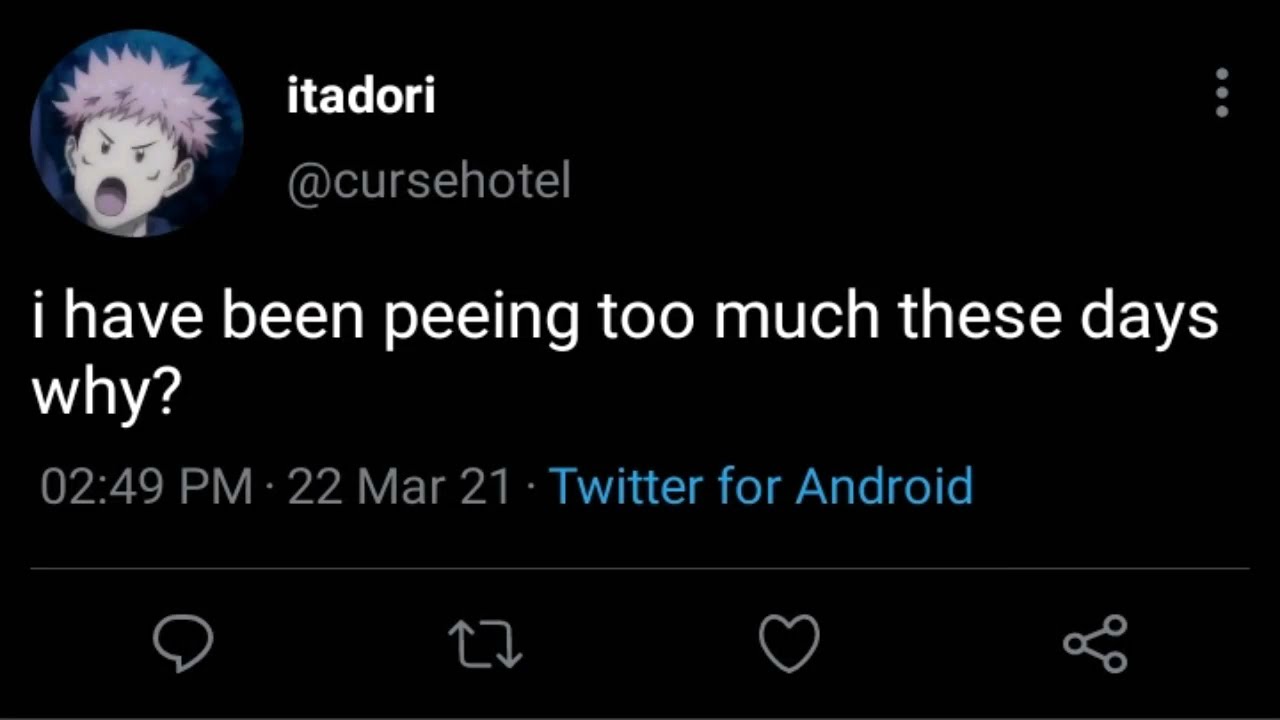 if jujutsu kaisen characters had twitter...