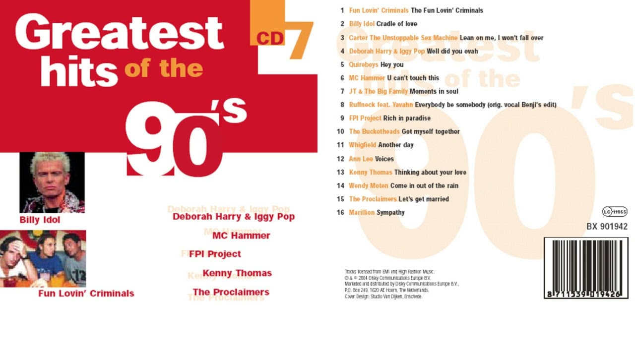 Greatest hits of the 90's vol 7* hits 90s music classics* Golden Oldies playlist* rock and roll 90s