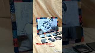 Magnetic Puzzle Frame.