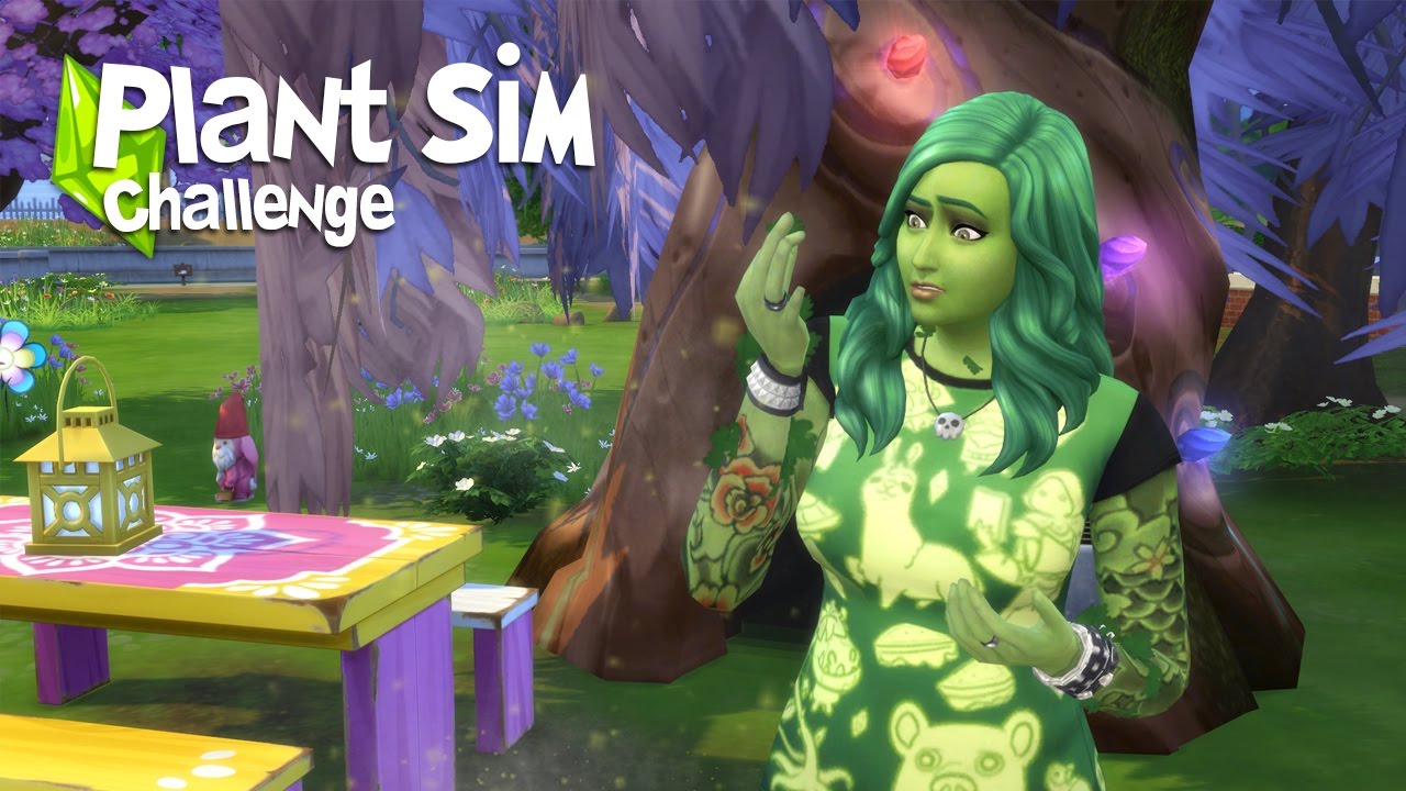 The Ultimate Hippie Sim Plant Sim Challenge The Sims 4 Youtube