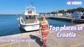 TOP locuri MAGNIFICE de vizitat în CROAȚIA🇭🇷 Pula, Medulin, Rabac (Top places to visit in Croatia)