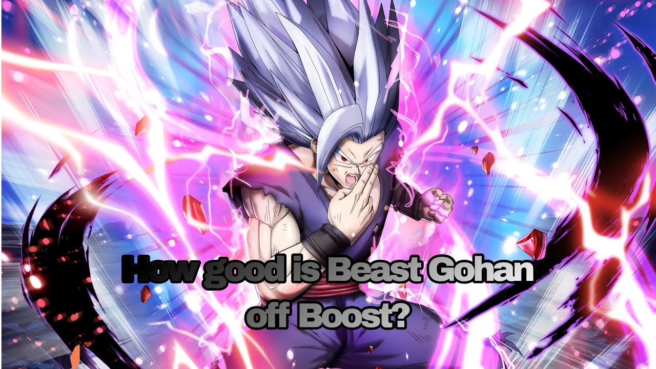 How good is 8 Stars LF Red Beast Gohan off boost?