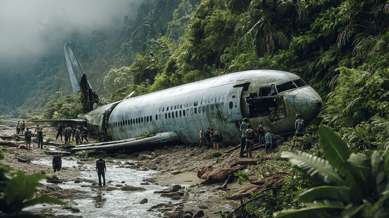 😱🎬 THEY SURVIVED A PLANE Crash on an Unknown Island, but the Worst Was Still Ahead! Full Movie