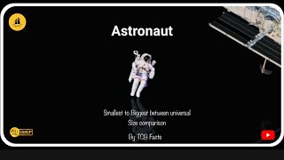 ||Smaller to Biggest universal objects size comparison|| By TCB Facts#education#trending#viral