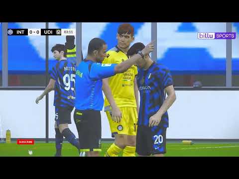 Inter Vs Udinese Serie A 2025 Simulazione Partita Completa Pes21 