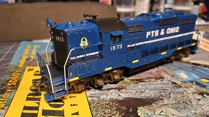 How I added details and Led lighting to this locomotive.