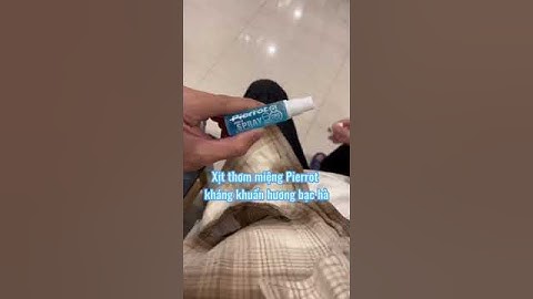 Hơi thở thơm mát suốt cả ngày dài với nước súc miệng và xịt thơm miệng Pierrot