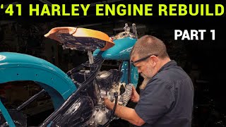 1941 Harley-Davidson FL Engine Rebuild Part 1 by Wheels Through Time 45,820 views 9 months ago 11 minutes, 9 seconds
