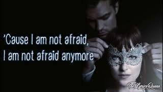Halsey - Not Afraid Anymore [Lyrics] (Fifty Shades Darker) HD